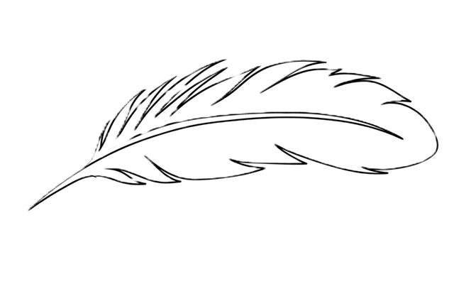 Floating Feather